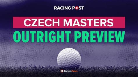 betting on czech masters|Steve Palmer's Czech Masters predictions and free golf  .